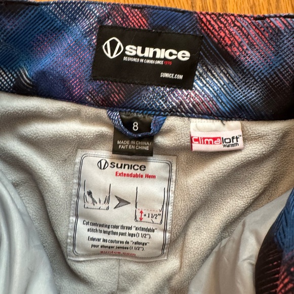 SUNICE Girls Size 8 Ski Set!!  Like new! - Picture 4 of 14